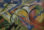 Franz Marc The Lamb oil painting
